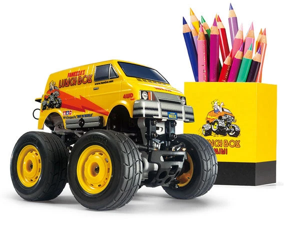 Tamiya RC Lunch Box MINI 4WD Model Kit 57409 2 Tamiya RC Lunch Box MINI 4WD Model Kit 57409 - Image 2