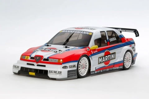 Tamiya Alfa 155 V6 TI Martini (TT-02) 58606 1 Tamiya Alfa 155 V6 TI Martini (TT-02) 58606