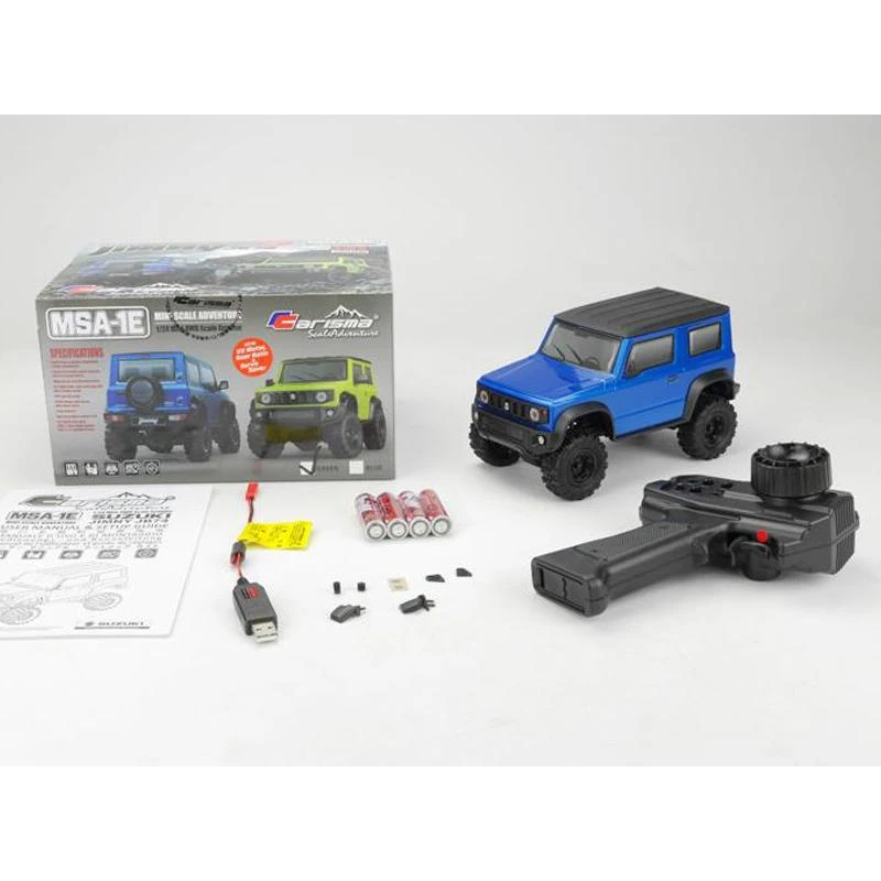 Carisma 80668 Suzuki Jimny JB74 Gen 2 MSA-1E - Blue 1/24th Scale 4 Carisma 80668 Suzuki Jimny JB74 Gen 2 MSA-1E - Blue 1/24th Scale - Image 4