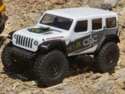 Axial SCX24 Jeep Wrangler JLU CRC Rock Crawler V2 RTR - White AXI00002V2T1 -Remote Control Car Shop A6
