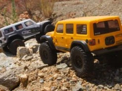 Axial SCX24 Jeep Wrangler JLU CRC Rock Crawler V2 RTR - White AXI00002V2T1 -Remote Control Car Shop A8