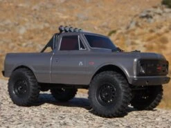 AXIAL SCX24 1967 Chevrolet C10 1/24 4WD-RTR, Silver AXI00001T2 -Remote Control Car Shop C AXI00001T2 M