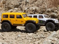 AXIAL SCX24 2019 Jeep Wrangler JLU CRC 1/24 4WD-RTR Yellow AXI00002V2T2 -Remote Control Car Shop C AXI00002V2T2 D
