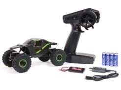 AXIAL 1/24 AX24 XC-1 4WS Crawler Brushed RTR, Green AXI00003T1 -Remote Control Car Shop C AXI00003T1 M