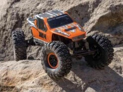 Axial 1/24 AX24 XC-1 4WS Crawler Brushed RTR, Orange AXI00003T2 -Remote Control Car Shop C AXI00003T2 Q