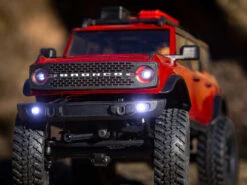 AXIAL 1/24 SCX24 2021 Ford Bronco 4WD Truck Brushed RTR, Red AXI00006T1 -Remote Control Car Shop C AXI00006T1 H