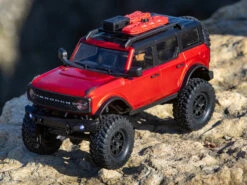 AXIAL 1/24 SCX24 2021 Ford Bronco 4WD Truck Brushed RTR, Red AXI00006T1 -Remote Control Car Shop C AXI00006T1 N