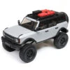 AXIAL 1/24 SCX24 2021 Ford Bronco 4WD Truck Brushed RTR, Grey AXI00006T2
