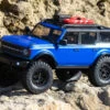 AXIAL 1/24 SCX24 2021 Ford Bronco 4WD Truck Brushed RTR, Blue AXI00006T3