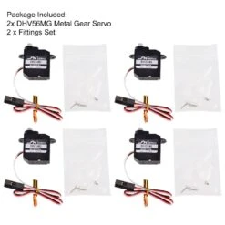 JX Servo DHV56MG Digital Coreless 1.2kg 0.10sec Metal Gear HV 5.6g DS Servo For RC Car Robot Airplane Drone RC Model DIY -Remote Control Car Shop H053a20a6593344beab03d0e43e5b34bet