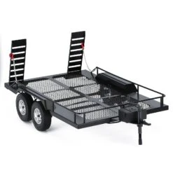 INJORA 465*290MM Metal Trailer For 1/10 RC Car Crawler Axial SCX10 90046 AXI03007 TRX-4 Redcat Gen8 -Remote Control Car Shop H088d66a5a646475ea9240584bf2f9649x