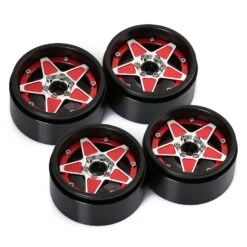 INJORA 4PCS 2.2" Metal Beadlock Five-pointed Star Wheel Hub Rim For 1/10 RC Crawler Car Axial SCX10 RR10 Wraith TRX4 TRX6 -Remote Control Car Shop H0f4ae47b744a48d1a8d19b8a63a4e942h