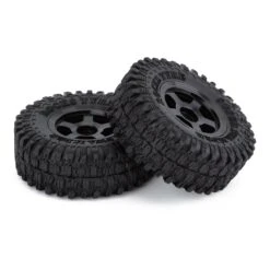 INJORA 4PCS 1.0" CNC Beadlock Micro Crawler Wheel Rims Tires Set For 1/24 RC Crawler Car Axial SCX24 90081 AXI00001 AXI00002 -Remote Control Car Shop H11c24a2e2b2b4178b045883bafe376c6h