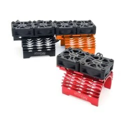 Surpass Hobby RC Heatsink With Dual Cooling Fan RC Car Accessories For Hobbywing Leopard 4268 4274 4092 1/8 1/10 RC Car Motor -Remote Control Car Shop H171bc08e3c2d40da9bc6065f05ac7f24V