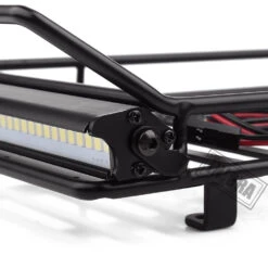 INJORA 245*150mm Luggage Carrier Roof Rack With LED Light Bar For 1/10 RC Crawler Car Axial SCX10 TRX4 -Remote Control Car Shop H1726567336854aa180be784a8b1e79eeD