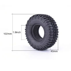 4Pcs 1.9 Inch Rubber Rocks Tyres / Wheel Tires Crawler Tires Tyre For 1/10 RC Car Traxxas TRX-4 Redcat SCX10 90046 AXIAL RC4WD -Remote Control Car Shop H1d66c0f04322440a98135a15b15b7bb8A