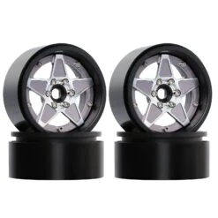 INJORA 4PCS 2.2" Metal Beadlock Five-pointed Star Wheel Hub Rim For 1/10 RC Crawler Car Axial SCX10 RR10 Wraith TRX4 TRX6 -Remote Control Car Shop H1eeb48dd49454fd7a23c1d9778342de6v