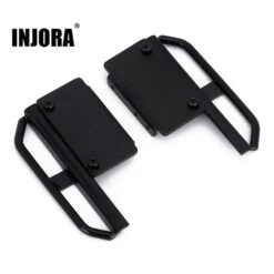 INJORA 2PCS Metal Side Pedal Rock Sliders For 1/24 RC Crawler Car Axial SCX24 90081 Upgrade Parts
