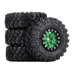 INJORA 4PCS 1.0" Beadlock 52*17mm Wheel Rims Tires Set For 1/24 RC Crawler Car Axial SCX24 90081 AXI00001AX24 (W1022-T2420) -Remote Control Car Shop H27fb7bace79c4c82b1afeb2b3cac85a4C