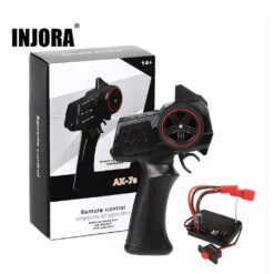 3CH 2.4GHz RC Car Remote Control Transmitter With 2 In 1 Receiver ESC For 1/14 1/16 1/18 1/24 RC Car Crawler MN WPL Model