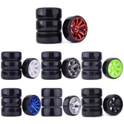 4PCS 1/10 RC Drift Cars Hot Wheel Hub Hard Pattern Tyre For 1:10 Traxxas HSP HPI Sakura TT01 Tamiya RC Drift Car Accessories -Remote Control Car Shop H30c2cbe3970a4318bb0b4ab603072ab0A