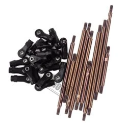INJORA 10PCS Metal Unassembled Links Set Plastic Rod End For 1/10 RC Crawler 324mm Wheelbase TRX4 Upgrade -Remote Control Car Shop H334c82943dae4edbaa0d43a2c6125a56r