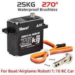 9imod Waterproof Brushless Servo 51KG 50KG 45KG 35KG 25KG 180 Degree Aluminium Digital Servo Metal Gear For Traxxas Scx10 RC Car Robot -Remote Control Car Shop H337c4f9a97664fa0b9ce7c49503b7ff6m