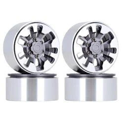 INJORA 4PCS Metal 1.9" Beadlock Wheel Rim 9-Spokes For 1/10 RC Crawler TRX4 Axial SCX10 90046 AXI03007 Redcat Gen8 -Remote Control Car Shop H3b7768cb3f7a419490c01d68f859cdd4V