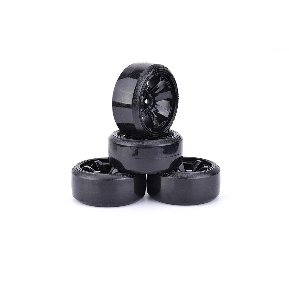 4Pcs Plastic Tires Wheel Rim Hard For RC Car Vehicle Part For Traxxas HSP Tamiya HPI Kyosho 1/10 On-road Drift RC Car 6 4Pcs Plastic Tires Wheel Rim Hard For RC Car Vehicle Part For Traxxas HSP Tamiya HPI Kyosho 1/10 On-road Drift RC Car - Image 6