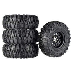 4PCS 2.2 Inch Rubber Tyres & Titanium Gray/Black Metal Beadlock Wheel Rim For 1:10 Axial SCX10 Traxxas TRX-4 RC Crawler RC Car 14 4PCS 2.2 Inch Rubber Tyres & Titanium Gray/Black Metal Beadlock Wheel Rim For 1:10 Axial SCX10 Traxxas TRX-4 RC Crawler RC Car -Remote Control Car Shop H4aeb0eb5bb2b4625a22beb0eae26ac83X