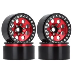 INJORA 4PCS 1.9 Metal Beadlock 8 Round Hole Wheel Hub Rim For 1/10 RC Crawler Axial SCX10 90046 AXI03007 TRX4 RedCat D90 -Remote Control Car Shop H4e40f6629fd64650a74168dba65dfe1aI