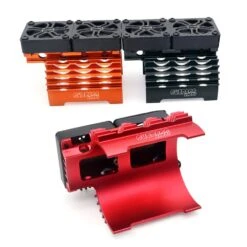 Surpass Hobby 55mm RC Motor Heatsink With 16000RPM Dual High Speed Cooling Fan For Rocket 5593 55113 1/5 Traxxas Arrma RC Car -Remote Control Car Shop H50b05612ff174400907aa0ecc62464aah