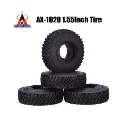 1.55Inch Rubber Hot Wheels 90mm Tyre For RC Crawler Car Traxxas MST JIMNY Axial D90 TF2 Tamiya CC01 LC70 Spare Parts For Car