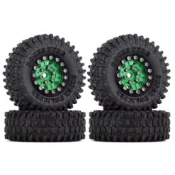 INJORA 52*18mm 1.0" Beadlock Wheel Rims Tires Set For 1/24 RC Crawler Axial SCX24 Deadbolt Gladiator Xiaomi JIMNY (W1022-T2410) -Remote Control Car Shop H5e5473ee8a5544dd83d5c54e078e6ba6w
