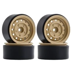 INJORA 4Pcs 1.9" Beadlock 12-Holes Wheel Rim Hub For 1/10 RC Crawler Car Axial SCX10 90046 D90 TRX-4 -Remote Control Car Shop H5ee496691b014f6c923207735d5ba1aan