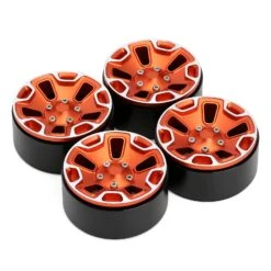 INJORA 4PCS CNC Aluminum 1.9 Beadlock Wheel Rims Hub For 1/10 RC Crawler Car Jeep Wrangler Axial SCX10 90046 TRX4 Redcat Gen8 -Remote Control Car Shop H61c30ff47eff43a9a97ebb0f3256fe360