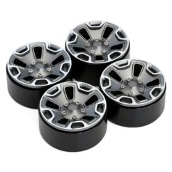 INJORA 4PCS CNC Aluminum 1.9 Beadlock Wheel Rims Hub For 1/10 RC Crawler Car Jeep Wrangler Axial SCX10 90046 TRX4 Redcat Gen8 -Remote Control Car Shop H687811c10ea84c77b662deac8f86060ay