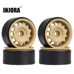 INJORA 4PCS 1.9" Beadlock Wheel Rims For 1/10 RC Crawler Car Axial SCX10 II 90046 TRX-4 RedCat Gen8 -Remote Control Car Shop H6dc842cbfc194a96a1c6251a21bc9a0au
