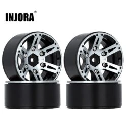 4PCS Metal Wheel Rim 1.9 Inch BEADLOCK For 1/10 RC Rock Crawler Axial SCX10 90046 AXI03007 TAMIYA CC01 D90 TF2 TRX-4 -Remote Control Car Shop H6dea4fcb959740bb8696270a7a5606f0n