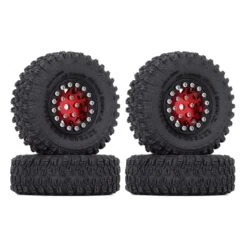 INJORA 4PCS 54*18mm CNC 1.0" Beadlock Wheel Rims Tires Set For 1/24 RC Crawler Car Axial SCX24 AXI90081 AXI00001 (W1049-T1003) -Remote Control Car Shop H732519a695d04b0d864a66cff429b998i