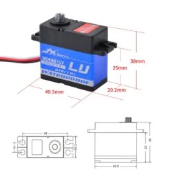 JX DC5821LV Servo 21KG Waterproof Full Metal Gear For 1/8 1/10 Scale RC Car Buggy Crawler For TRAXXAS RC4WD TRX-4 SCX10 D90 -Remote Control Car Shop H761ee2ed4b1b4705b7ba92684df35a85k