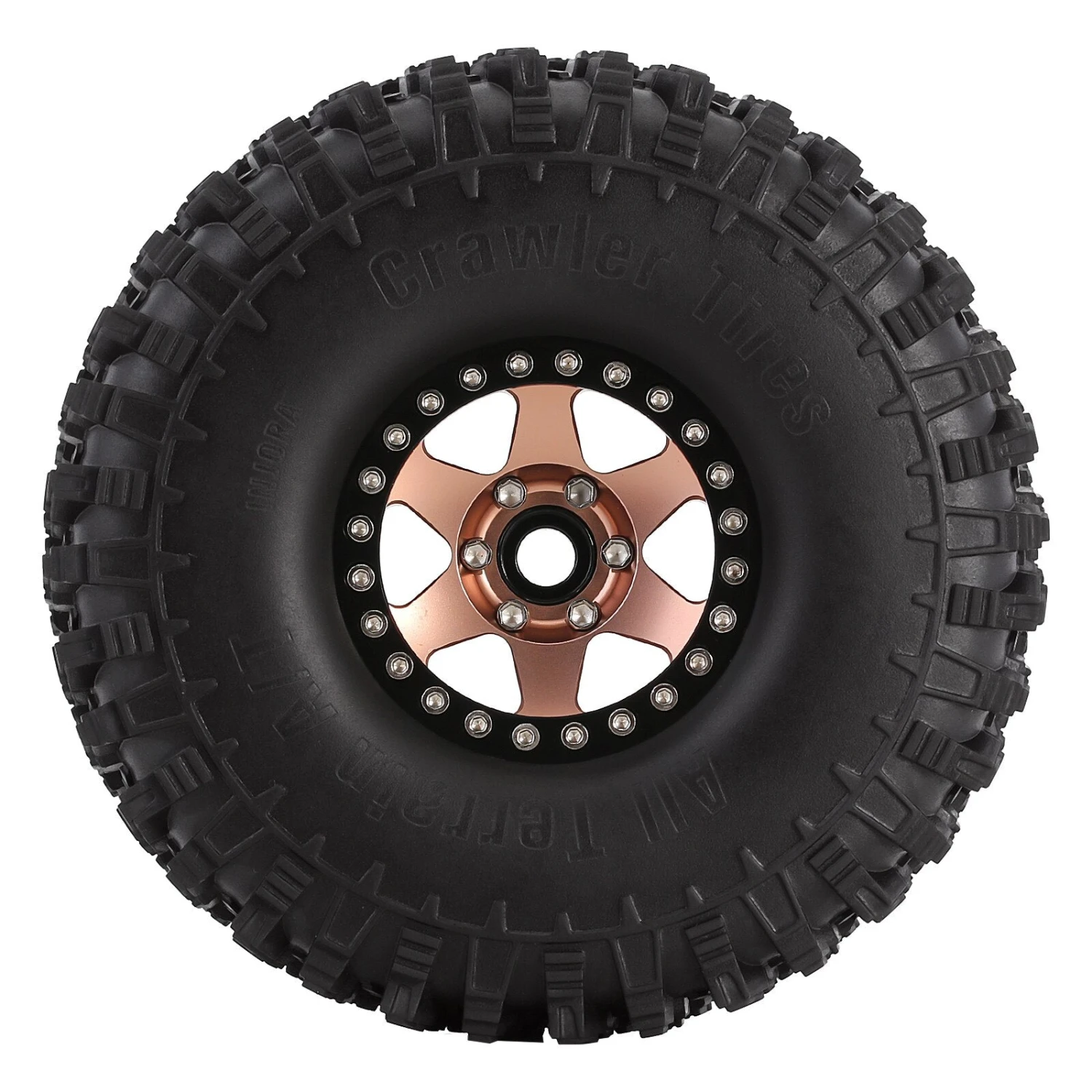 INJORA 4PCS 120*42mm 1.9" Wheel Rims Tires Set For 1:10 RC Rock Crawler Car TRX4 Axial SCX10 90046 Redcat Gen8 7 INJORA 4PCS 120*42mm 1.9" Wheel Rims Tires Set For 1:10 RC Rock Crawler Car TRX4 Axial SCX10 90046 Redcat Gen8 - Image 7