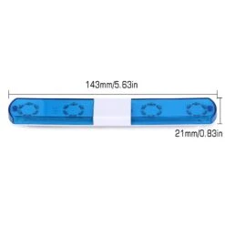 INJORA 113/143mm 5 Modes RC Police Flash LED Light Bar Alarming Light For 1/14 1/10 RC Car Axial SCX10 HSP Kyosho Tamiya -Remote Control Car Shop H7a83dc728d984f0e95d2118faedf4dfbN