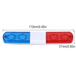 INJORA 113/143mm 5 Modes RC Police Flash LED Light Bar Alarming Light For 1/14 1/10 RC Car Axial SCX10 HSP Kyosho Tamiya -Remote Control Car Shop H7ff9583979c542fb9178051f4695a69at
