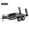 INJORA 465*290MM Metal Trailer For 1/10 RC Car Crawler Axial SCX10 90046 AXI03007 TRX-4 Redcat Gen8