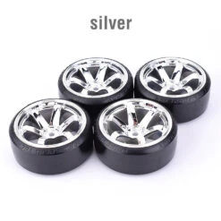 4PCS 1/10 RC Drift Cars Hot Wheel Hub Hard Pattern Tyre For 1:10 Traxxas HSP HPI Sakura TT01 Tamiya RC Drift Car Accessories -Remote Control Car Shop H821f20a95a814111abb44e94c8de1f5eU