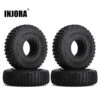 INJORA 4PCS 2.2" Rock Buggy Bully Comp Wheel Tires 142*40MM For RC Crawler Axial SCX10 Wraith 90018 RR10 Bomber RBX10 Ryft