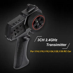 3CH 2.4GHz RC Car Remote Control Transmitter With 2 In 1 Receiver ESC For 1/14 1/16 1/18 1/24 RC Car Crawler MN WPL Model -Remote Control Car Shop H86abd1c8029f4c2b810c607d9fff4968u