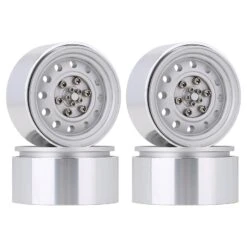 INJORA 4Pcs 1.9 Beadlock Aluminum Alloy Wheel Rim Hub For 1/10 RC Crawler TRX4 TRX-4 Axial SCX10 90046 AXI03007 -Remote Control Car Shop H89d2ac39e73b40149e1fca88a6e85677L
