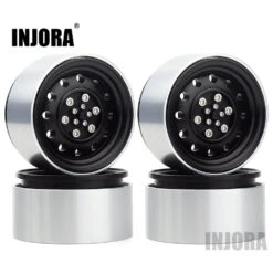 INJORA 4Pcs 1.9 Beadlock Aluminum Alloy Wheel Rim Hub For 1/10 RC Crawler TRX4 TRX-4 Axial SCX10 90046 AXI03007 -Remote Control Car Shop H8a612aa45e444d848831f0624e2901bcK